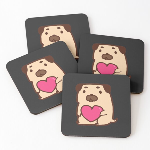 Item preview, Cute Dog With a Heart designed and sold by COLDWEAR.