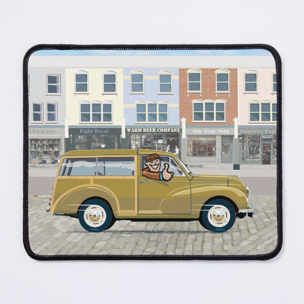 Item preview, Limeflower Morris Minor Traveller designed and sold by Bigs66.