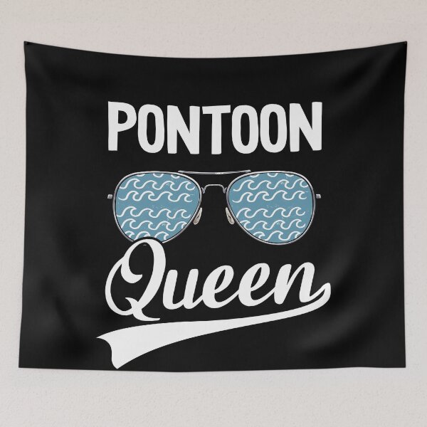 Item preview, Pontoon Queen Funny Pontoon designed and sold by Stronzi.
