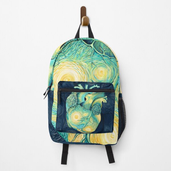 Item preview, Anatomical Human Heart - Starry Night Inspired designed and sold by fayee8.
