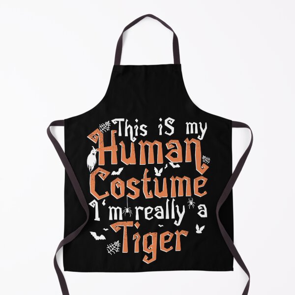 Item preview, This Is My Human Costume I'm Really A Tiger - Halloween graphic designed and sold by theodoros20.