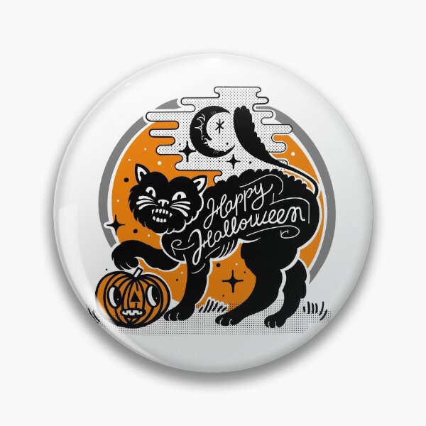 Item preview, Halloween black cat designed and sold by Paolavk.