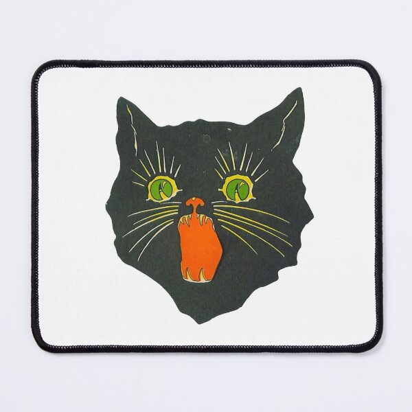 Aperçu de l'œuvre Découpe chat noir vintage créée et vendue par Bellathewilde.