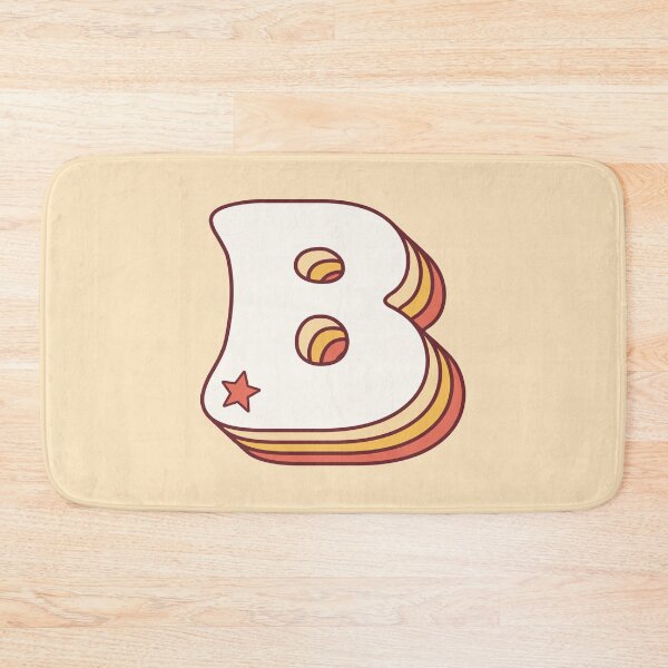 Item preview, Letter B Retro designed and sold by OkihanaShop.