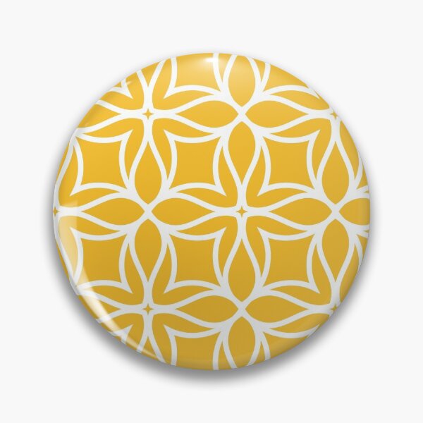 Artikelvorschau, Orange and White Line Art Flower Petal Pattern Coordinates W/ Farrow and Ball Babouche No.223 2022 Popular Color - Colour - Hue entworfen und verkauft von ColorOfTheYears.