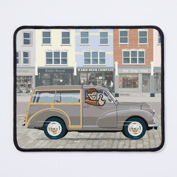 Item preview, Morris Minor Traveller in Rose Taupe designed and sold by Bigs66.