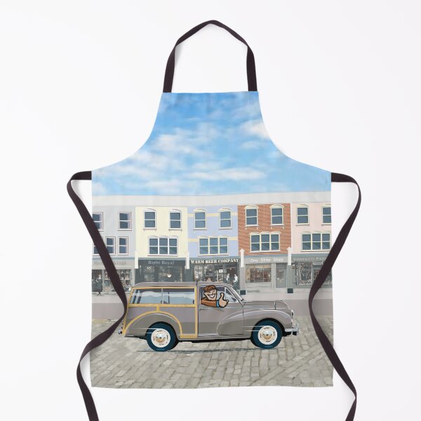 Item preview, Morris Minor Traveller in Rose Taupe designed and sold by Bigs66.