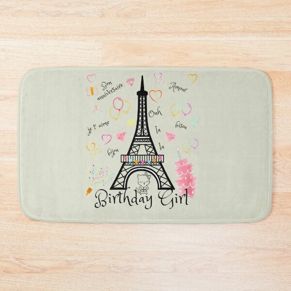 Item preview, Paris Eiffel Tower Birthday designed and sold by Rarito.