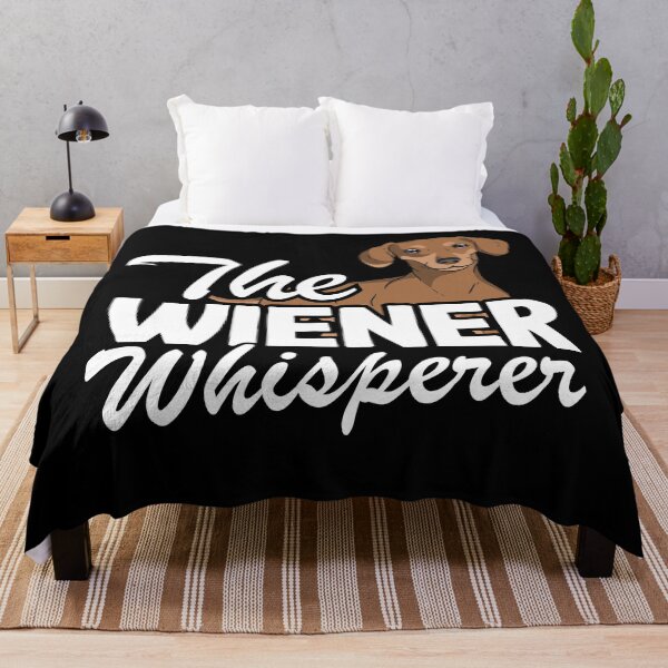 Item preview, The Wiener Whisperer Funny Dachshund designed and sold by Stronzi.