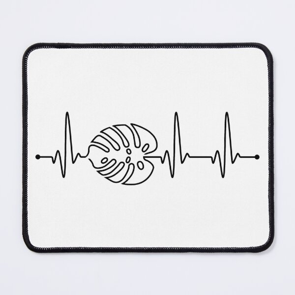 Item preview, Monstera Heartbeat Pulse Funny Houseplant Lover  designed and sold by goodspy.
