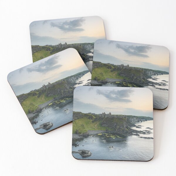 Item preview, Dunluce Castle, County Antrim, During the Golden Hour designed and sold by MargaretClavell.