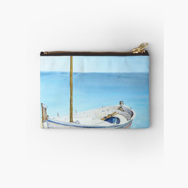 Item preview, Fishing Boat, new watercolor art from Mhai designed and sold by mhailittlearts.