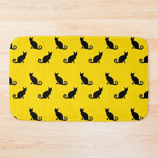 Item preview, Yellow and Black cat print designed and sold by DemonicGloom.