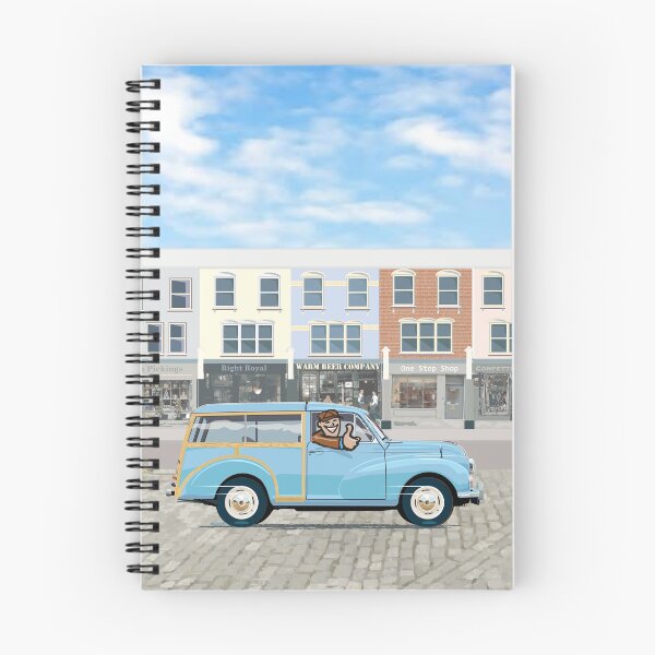 Item preview, Morris Minor Traveller in Bermuda Blue designed and sold by Bigs66.
