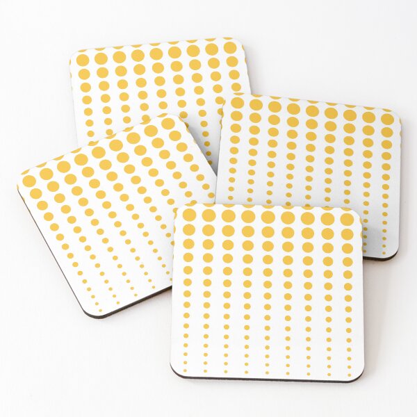 Item preview, Orange and White Reduced Polka Dot Pattern Coordinates W/ Farrow and Ball Babouche No.223 2022 Popular Color - Colour - Hue designed and sold by ColorOfTheYears.