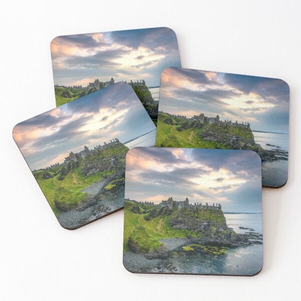 Item preview, Dunluce Castle, County Antrim, During the Golden Hour designed and sold by MargaretClavell.