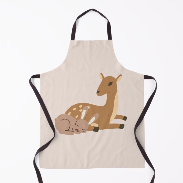 Item preview, Sleeping rabbit and deer designed and sold by Domska.
