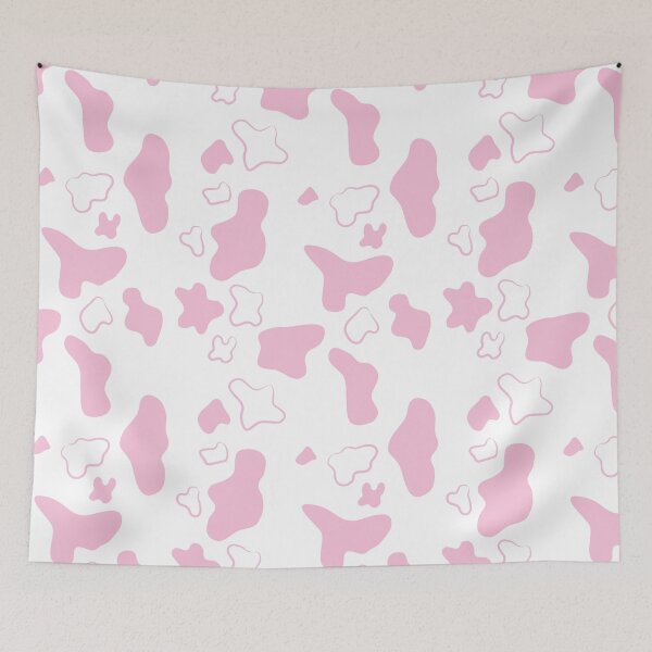 Item preview, Pink cow print pattern, mooo designed and sold by BOSHIRT.