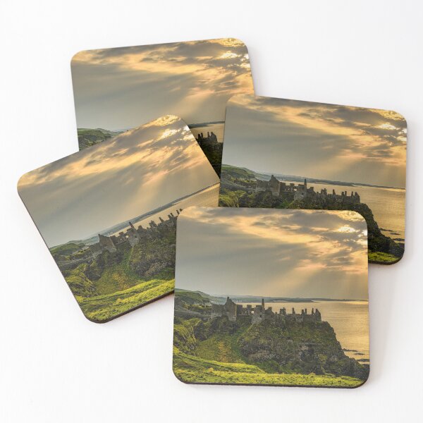 Item preview, Dunluce Castle, County Antrim, During the Golden Hour designed and sold by MargaretClavell.