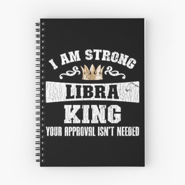 Aperçu de l'œuvre Je suis un puissant libra king black edition créée et vendue par Pntnikol.