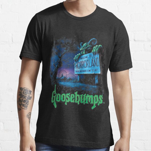 Goosebumps horrorland t shirt Clearance