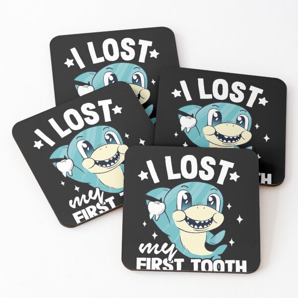 Item preview, I Lost My First Tooth Tooth Fairy Teeth Out Shark Boys designed and sold by Stronzi.