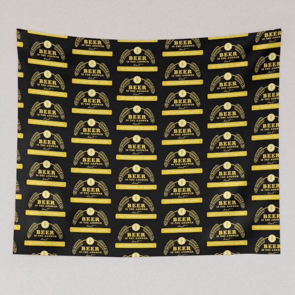 Item preview, Beer is the answer designed and sold by nektarinchen.