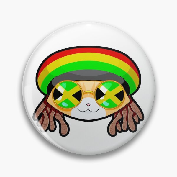 Item preview, Good Vibes Only Cat - Jamaica Flag - Rasta Kitten designed and sold by SpecialAttacks.