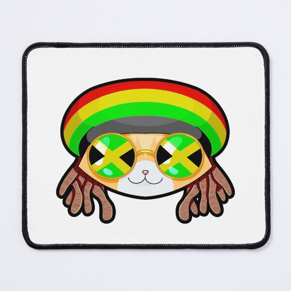Item preview, Good Vibes Only Cat - Jamaica Flag - Rasta Kitten designed and sold by SpecialAttacks.