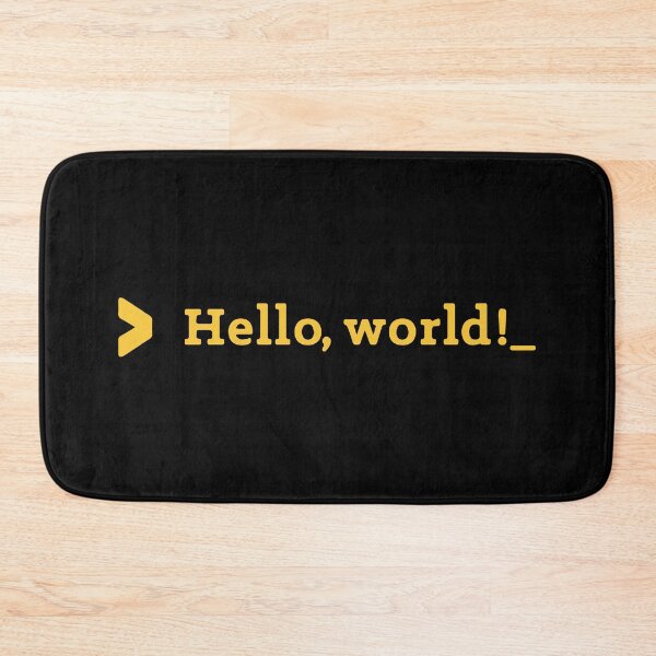 Item preview, Hello world code designed and sold by designdroplet.