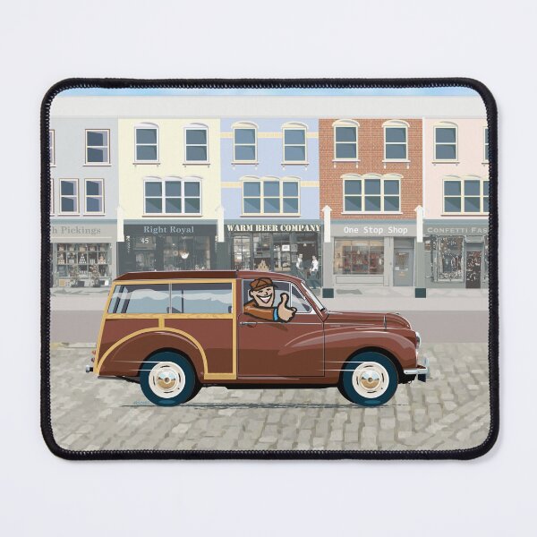 Item preview, Maroon Morris Minor Traveller designed and sold by Bigs66.