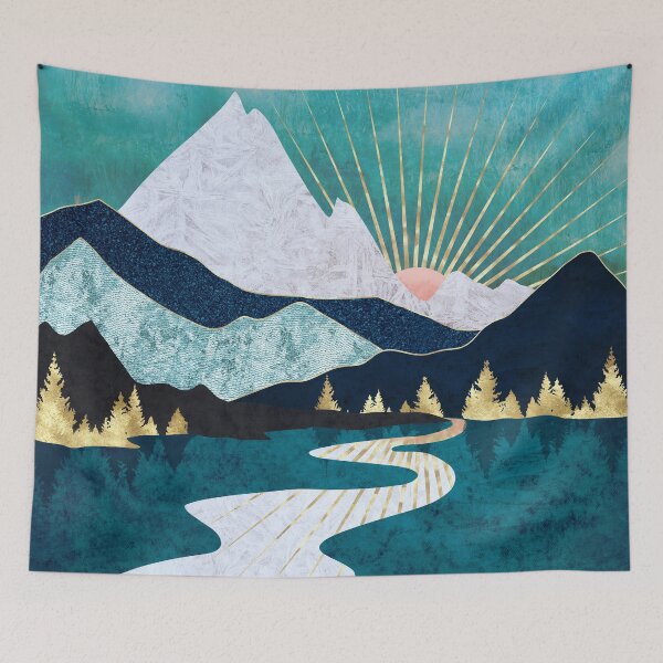 Item preview, Winter River designed and sold by spacefrogdesign.