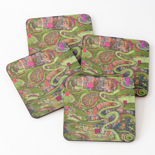 Item preview, Abstract digital painting - tileable pattern VII designed and sold by thalasson.
