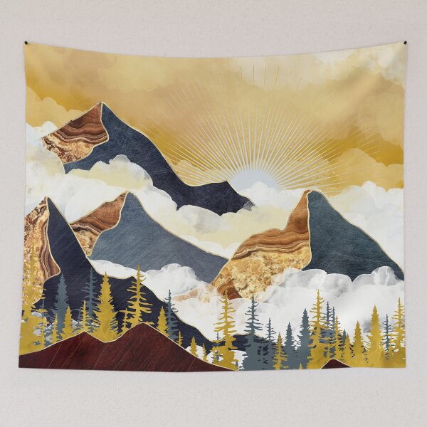 Item preview, Misty Peaks designed and sold by spacefrogdesign.