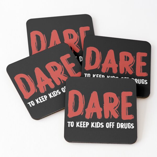 Item preview, DARE TO KEEP KIDS OFF DRUGS TEE T-Shirt designed and sold by Elkaissi3.