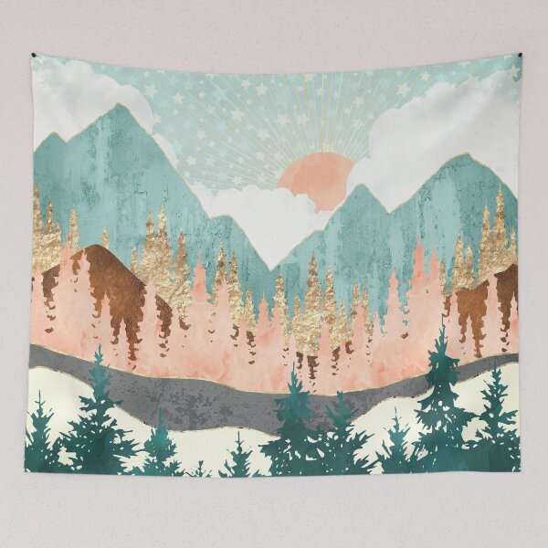 Item preview, Winter Forest Vista designed and sold by spacefrogdesign.