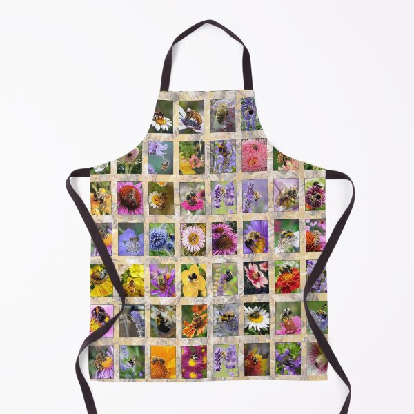 Item preview, Bees in Flowers designed and sold by Montage-Madness.