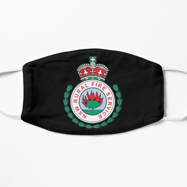 NSW Rural Fire Service T-Shirt Flat Mask