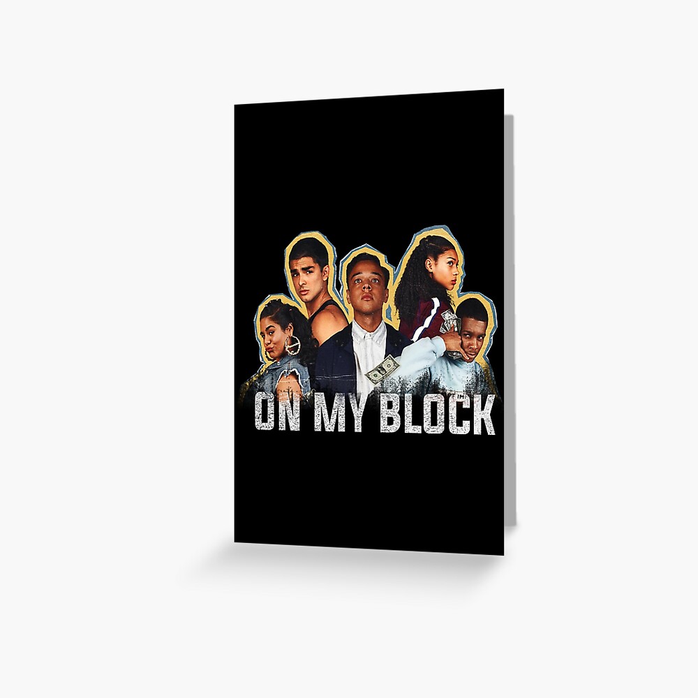 On my block Poster for Sale by vyascreations