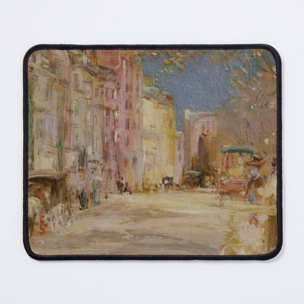 Item preview, Edward Mitchell Bannister Boston Street Scene Boston Common designed and sold by DiscoGypsyFish.