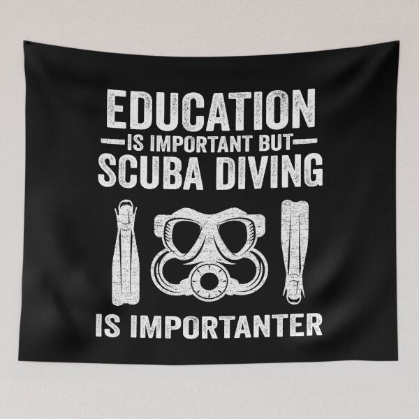 Item preview, Funny Divers Quotes Scuba Diving Is Importanter designed and sold by Stronzi.