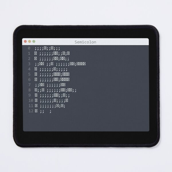 Item preview, . Semicolon language Hello World program sample in editor window designed and sold by IuriiVlasenko.