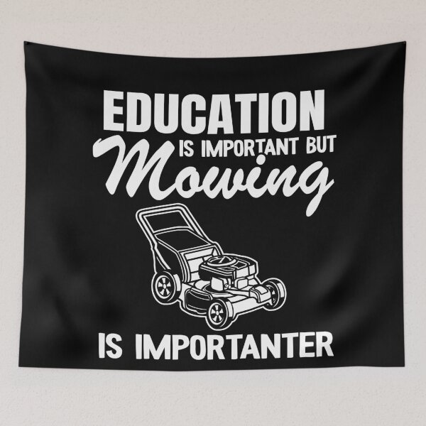 Item preview, Lawn Mowing Is Importanter Gardening Gift Funny Landscaping designed and sold by Stronzi.