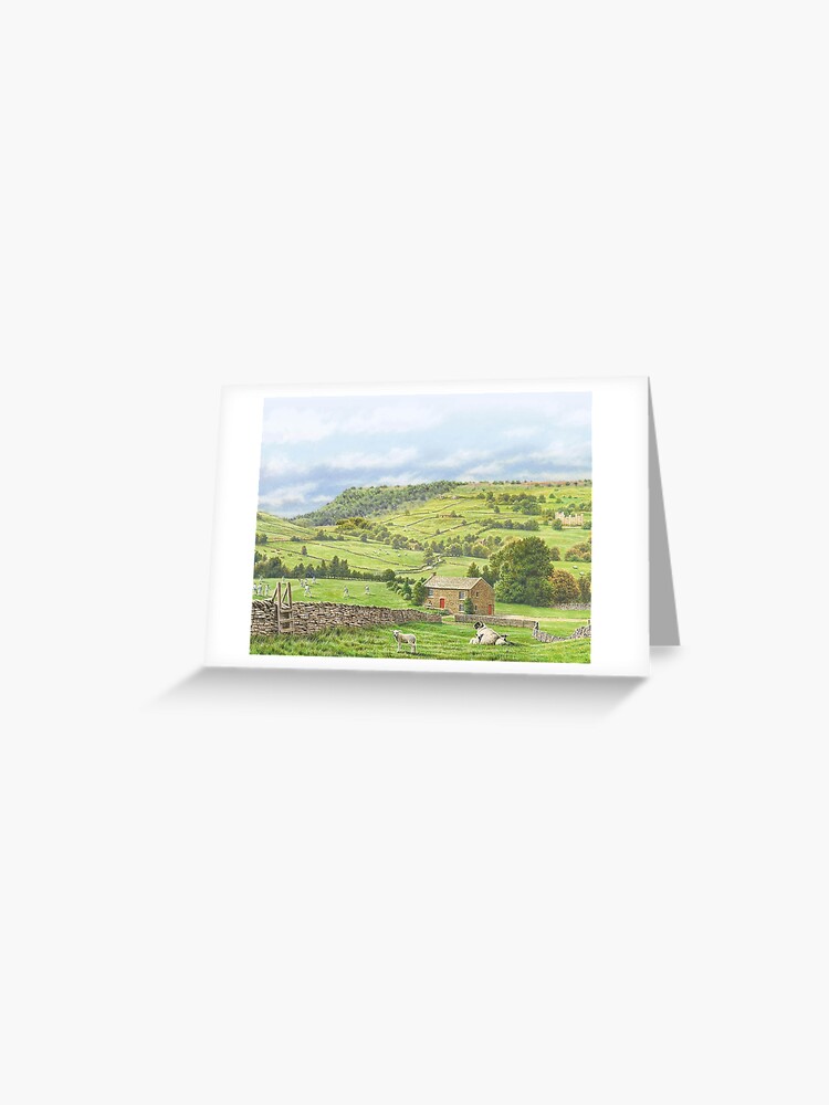 Yorkshire Tea Landscape Greeting Card for Sale by Yorkshire-goods