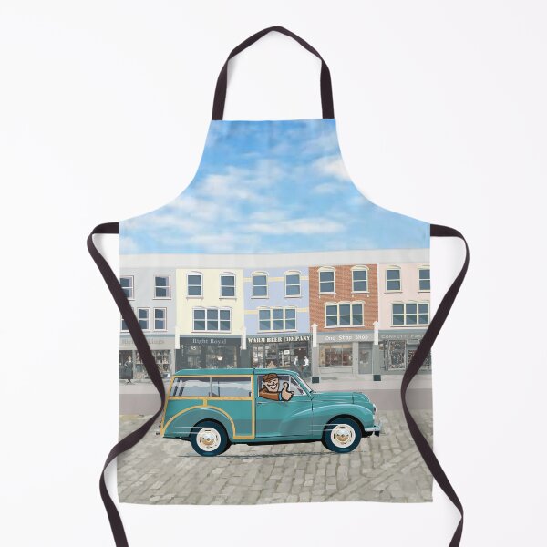 Item preview, Morris Minor Traveller in Aqua designed and sold by Bigs66.