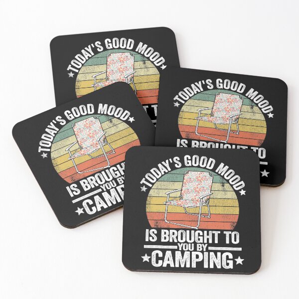 Item preview, Good Mood By Camping Chair Funny Camper Gift designed and sold by Stronzi.