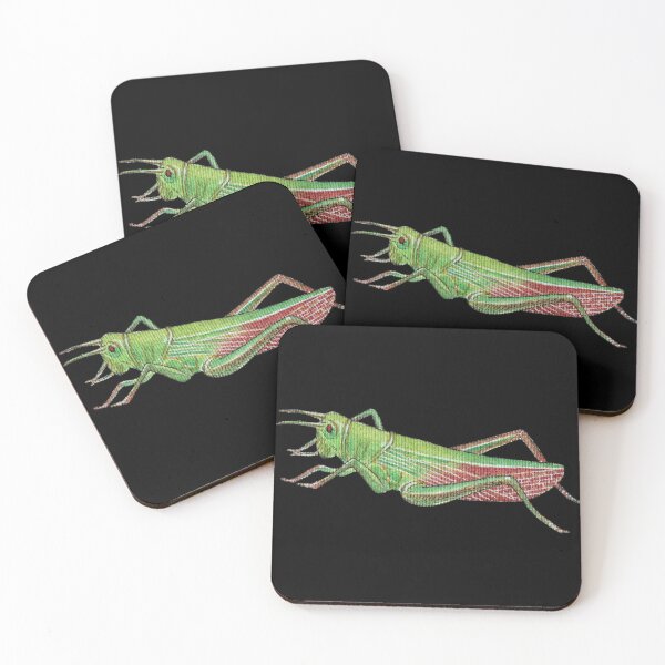 Item preview, Watercolor Grasshopper designed and sold by euniza.