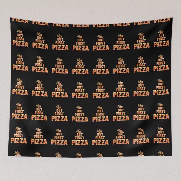 Item preview, Ok But First Pizza - Yummy Alphabets designed and sold by Ashberry2.
