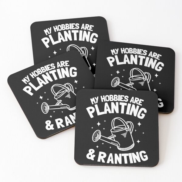 Item preview, My Hobbies Are Planting & Ranting Gardening Gift Gardener Plants designed and sold by Stronzi.