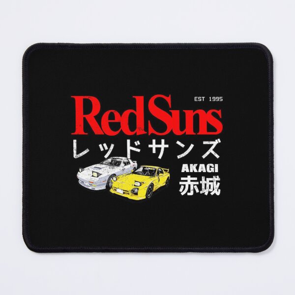 Artikelvorschau, Initial D - Akagi RedSuns T-Shirt entworfen und verkauft von AlexiaMadera.